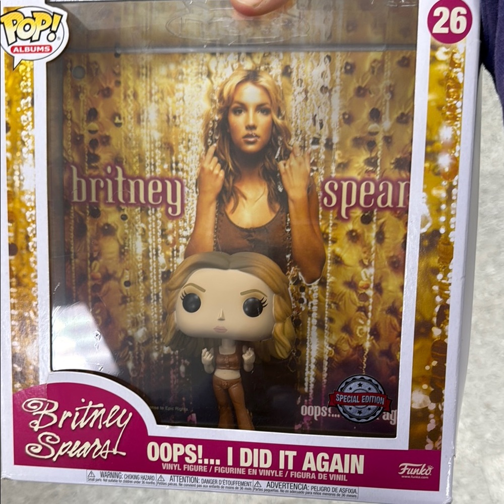 Britney Spears Funko Pop Album Figure